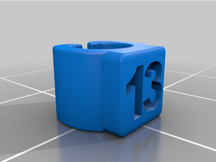 Individual re sizeable cabo rótulos chrisvz 3d print model - Mito3D
