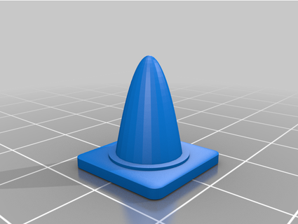 playmobil traffic cone eipnvn 3d print model - Mito3D