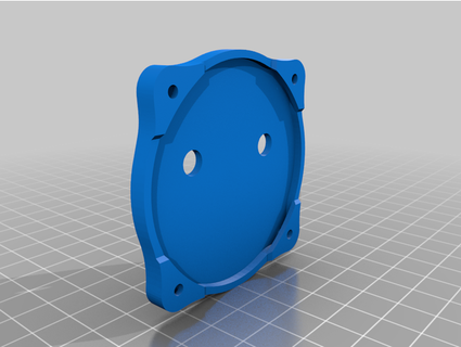 triple feed patch antenna cover donlar 3d print model - Mito3D
