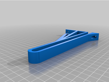 belt sander wall support holder jrbarreto 3d print model - Mito3D