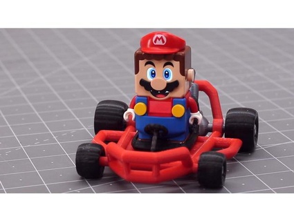 Lego Super Mario Kart Radbank 3d print model - Mito3D