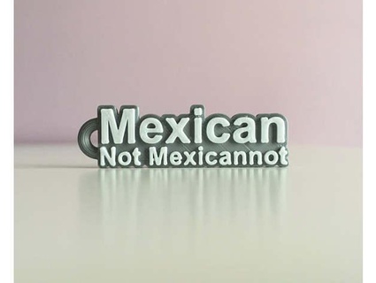mexicano mexicano llavero carocreate 3d print model - Mito3D