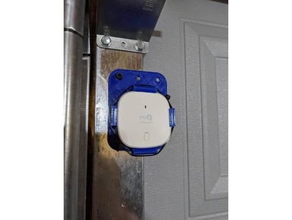 myq chamberlain smart garage door opener - sensor mount towndrunk 3d print model - Mito3D