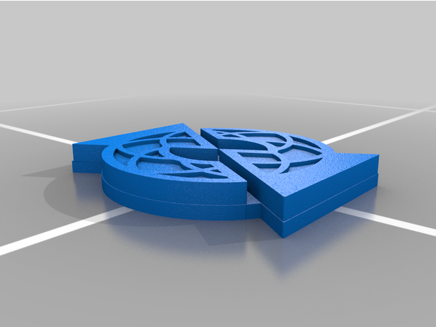 Quandrix sigillo Raffaello 3D print model - Mito3D