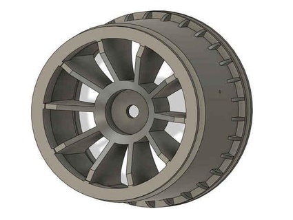 1 10 rc car wheel rim ipx4 hosim marodian 3d print model - Mito3D