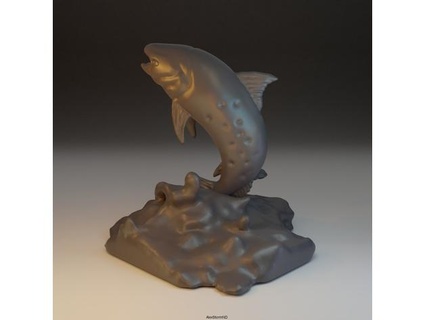 bear baby fish alexstormnd 3d print model - Mito3D