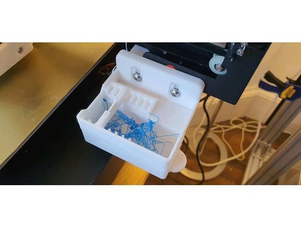silikon silecek temizlemek Kova çıkarılabilir tepsi artist d yydoct 3d print model - Mito3D