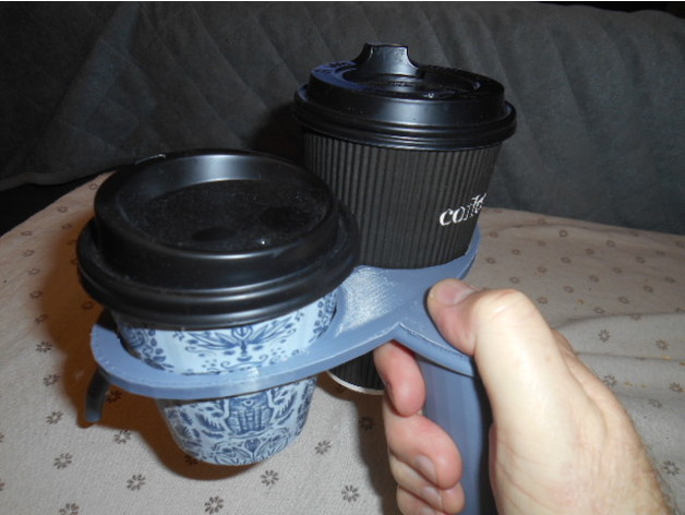 Kahve Fincan Taşımak Kulp destek açgözlü hayatlar 3D print model - Mito3D