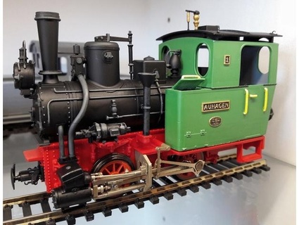 0e o-165 on30 custom steam loco cab compatible fleischmann magic train profanytea 3d print model - Mito3D