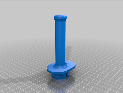 anycubic megazero filament holder small spools noxovy 3d print model - Mito3D
