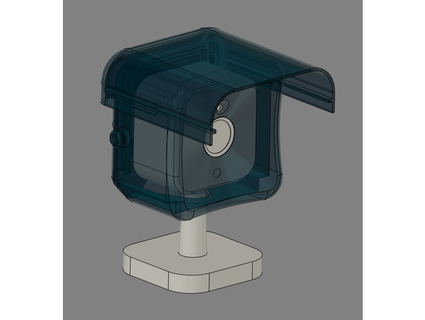 eufy cam 2k enclosure basslinehun 3d print model - Mito3D