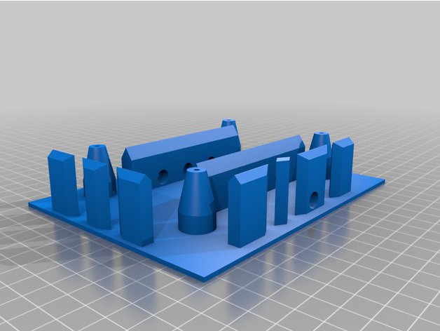 caravanpi circuito tablero base plato spitzlbergerj 3D print model - Mito3D
