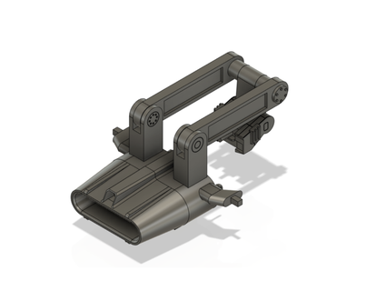 tek boynuzlu at forvet paketlemek Windam kölçek modelleri 3d print model - Mito3D