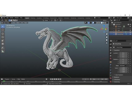 zelrig separate wings crossedfilaments 3d print model - Mito3D