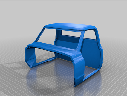1969 gmc pickup fit small printer flybee123 3d print model - Mito3D