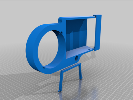 gamechair barberchair cupholder accessories blakeswain 3d print model - Mito3D