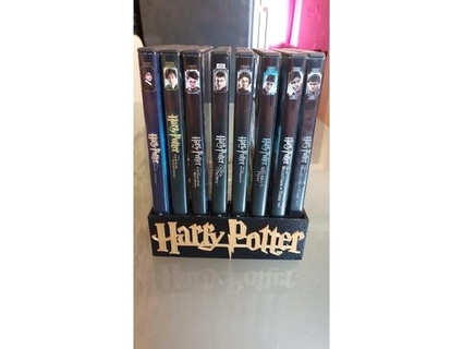 harry potier DVD collection supporter nmcône 3d print model - Mito3D
