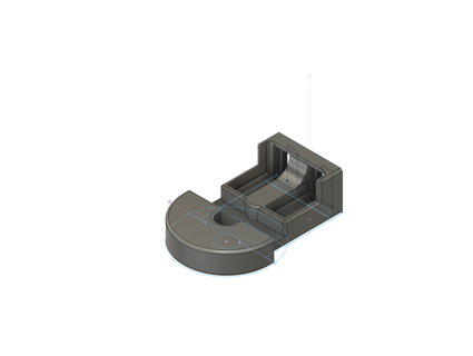 ikea roller blind mount brackets l r ballbanger 3d print model - Mito3D