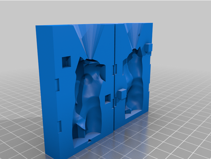 venus candle mold joshjblank 3d print model - Mito3D