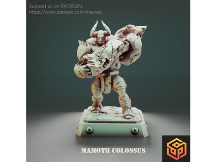 mamute colosso maxraw 3d print model - Mito3D