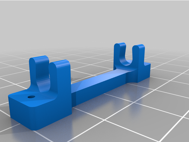 ferrite rod 30x4mm pcb hole holder vernygora  3D print model - Mito3D