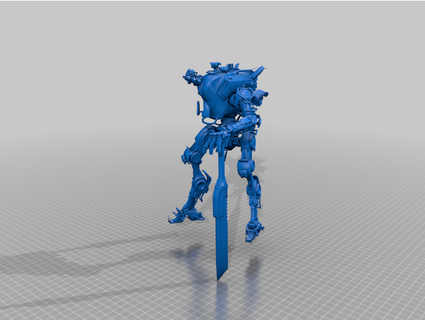 ronin figure thingy waterwolf225 3d print model - Mito3D