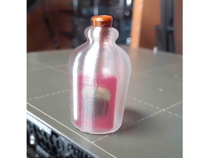 vaso botella florero corcho 3dtwinkie 3d print model - Mito3D