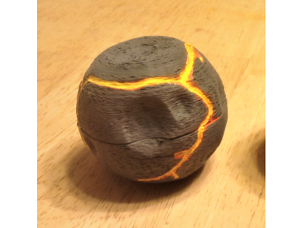 meteorito pata patrulha poderoso filhotes brimstone326 3d print model - Mito3D