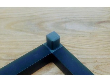 square tube connectors nothingcomplicated  3d print model - Mito3D