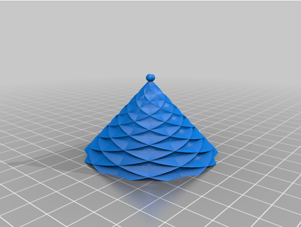 spiral roof leoronin 3d print model - Mito3D