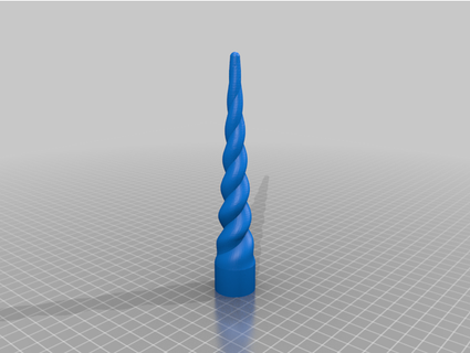 unicorn horn tap handle christherogue 3d print model - Mito3D