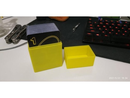 uno carte boîte mal transports 3d print model - Mito3D