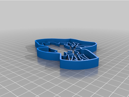 asu sundevil cookie cutter 3dprintnewyork 3d print model - Mito3D
