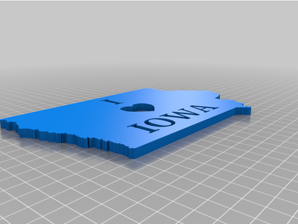 Iowa corazón visiones editadas 3d print model - Mito3D