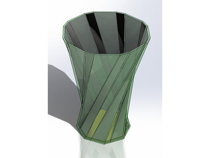modern cup fasermok 3d print model - Mito3D