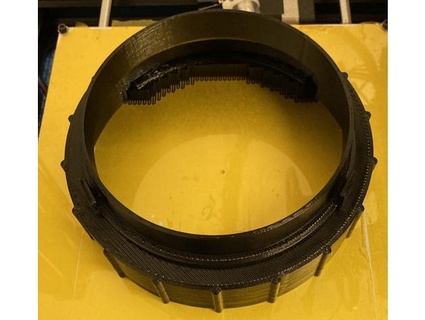 dannato aria condizionatore sfogo connettore avolkov 3d print model - Mito3D
