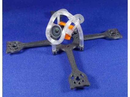 gaiola rolante Câmera monte palito dente Quadcopters haku3d 3d print model - Mito3D