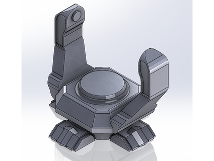 Küçük kule temel facermok 3d print model - Mito3D