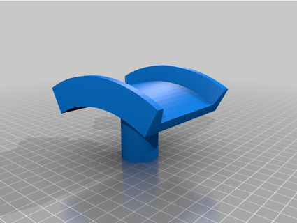 headphone stand cl0 3d print model - Mito3D