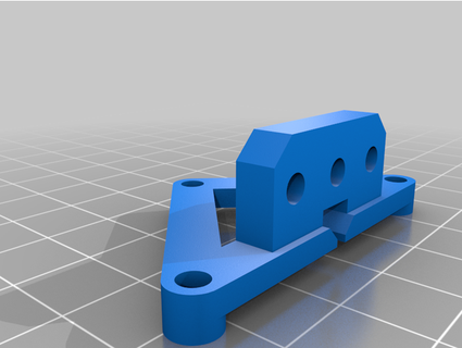 bltouch soporte titán aero tandoor tentativo 3d print model - Mito3D