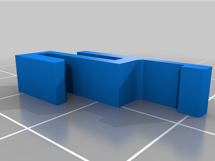 3 agrafe riser exploitation minière petit 3d print model - Mito3D