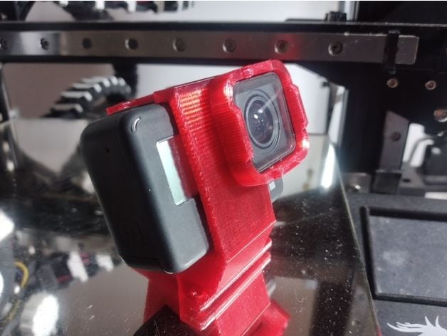 iflight chimera 7 gopro eroe nero montare gobrob 3D print model - Mito3D