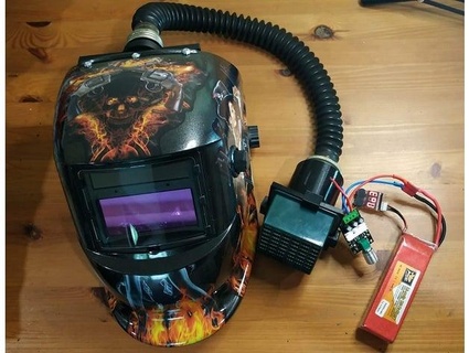 professional diy welding helmet vilus 3d print model - Mito3D