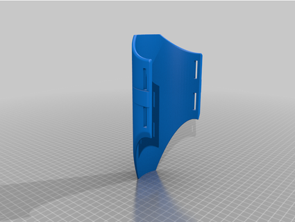 mandaloryalı tip bacak zırh çaylak rastgelelik 3d print model - Mito3D