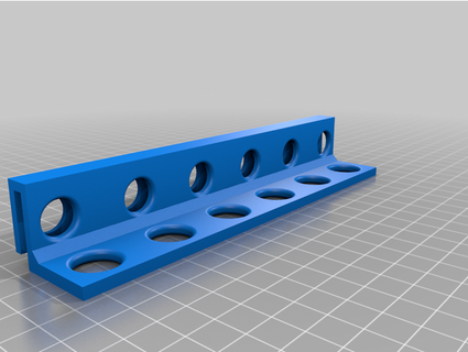 ridgid flip top parts tray - tool holder motorxhead 3d print model - Mito3D