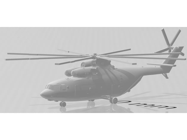 1 285 mil mi-26 halo transport helicopter pfelpensson 3D print model - Mito3D