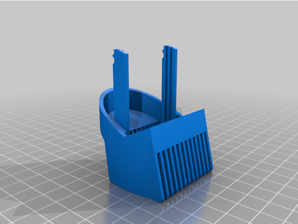 Philips Haar Cutter länger Anhänge Adapter hq2r 3d print model - Mito3D