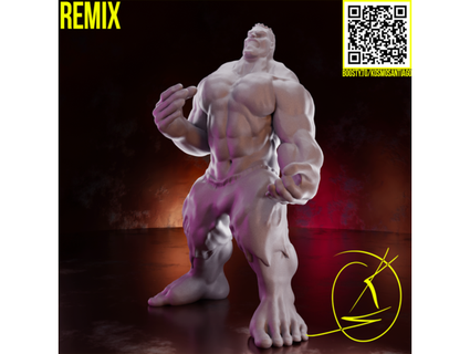 Hulk telefon ayakta durmak kozmosantiago 3d print model - Mito3D