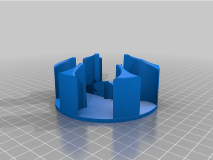 rotante oggetto deviatore espulsore parametrico tanius 3d print model - Mito3D