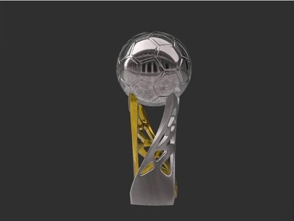 dfl Super Copa pokal soccer fu pelota syzguru11 3d print model - Mito3D